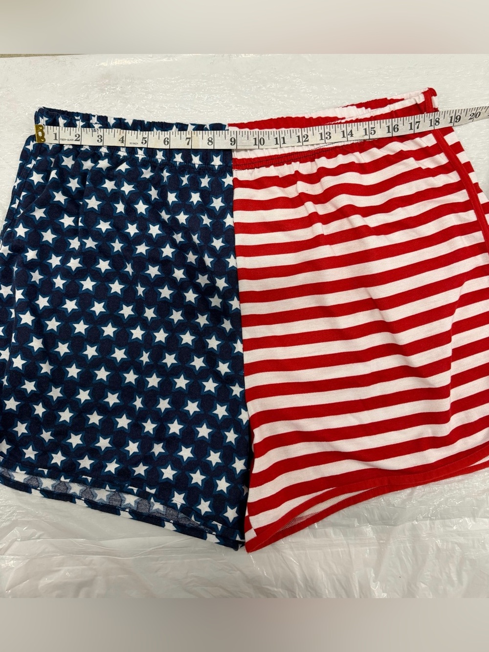 Bobbie‎ Brooks Red, White & Blue Stars and Stripes Kids Shorts